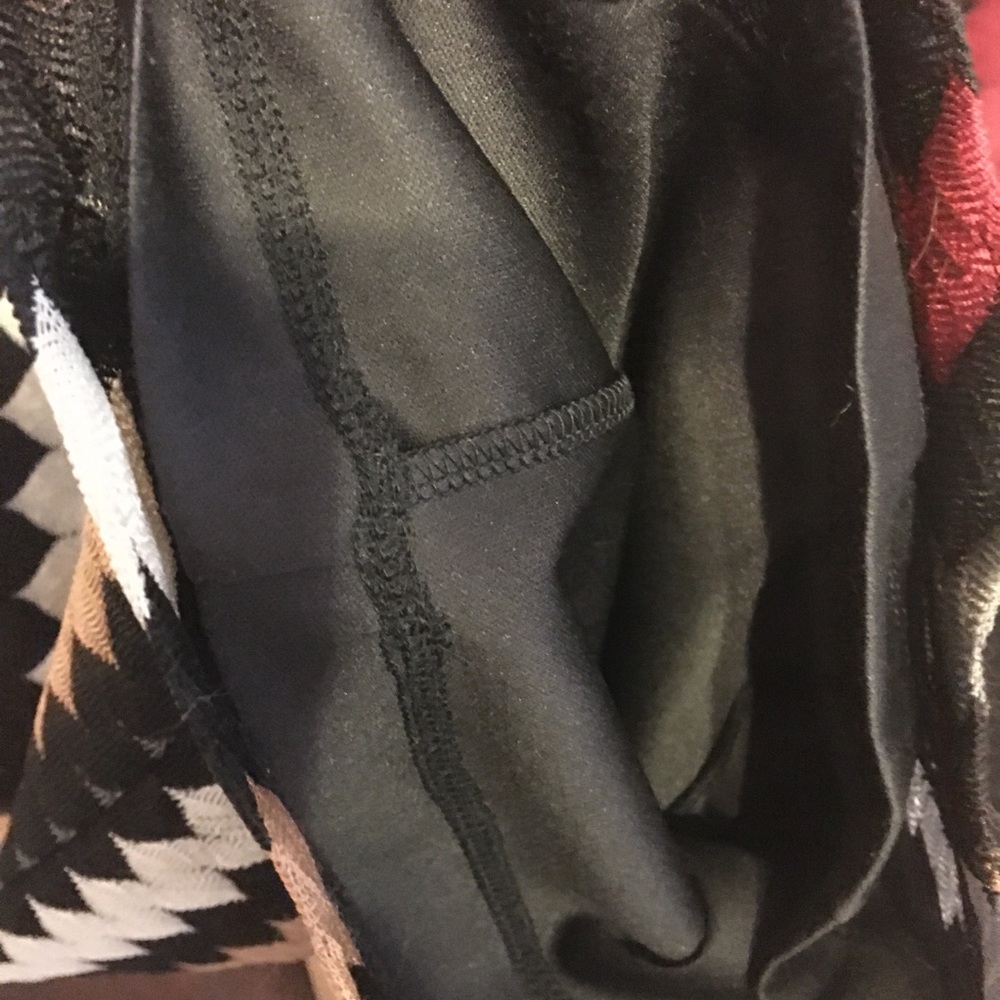 Csc Studios Chevron Style Print Multi Layer Pants - image 6